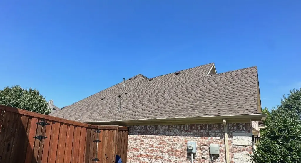 Completed roof replacement project in Highwood